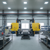 Machine de gravure numérique CNC 5 axes JK-2512, scie à fil diamanté 15 kW 380 V, haute qualité pour la découpe de marbre, longueur maximale 2500 mm