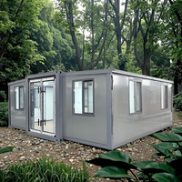 Vente d'usine Maison en conteneur préfabriquée 40 Structure en acier Maison en conteneur portable Maison en Australie avec conteneur de salle de bain