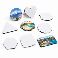 Aimant de réfrigérateur personnalisé en aluminium imprimé par sublimation, léger, pour cadeaux promotionnels et décoration de cuisine
