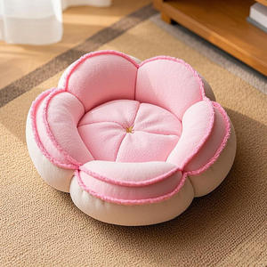 Sakura Écologique Petit Chien et Chat Nid D'hiver Pet Lit avec Amovible Plus Achat Chaud Couvert Nid-Vente en Gros - Product Image 3