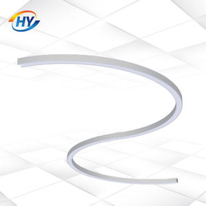 Lampu Strip LED profil aluminium lengkungan dapat ditekuk ekstrusi aluminium Aloi profil - Product Image 5