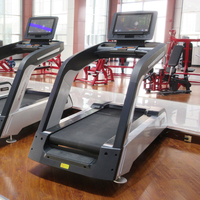 Caminadora Motorizada de Lujo con Pantalla LCD, Máquina de Ejercicio Físico, Caminadora Eléctrica Comercial para Gimnasio