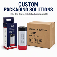 Baterai Lithium Ion Pouch Berkinerja Tinggi 112045 1300mAh 4.81Wh untuk Mouse Nirkabel Pintar yang Dapat Diisi Ulang