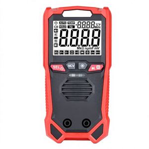 Multimètre numérique à auto-étalonnage original Mt-ANTELVES AN009, 3-1/2 chiffres, anti-brûlure, mesure de la capacité, test de tension sans contact, portable, noir - Product Image 2