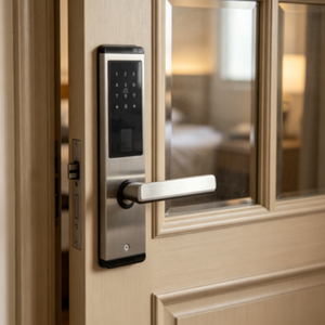 Nuovo Arrivo Serratura Intelligente a Doppio Strato in Acciaio Inox con Tastierino a Combinazione, Tre Colori, per Porte di Sicurezza di Casa e Hotel - Product Image 4