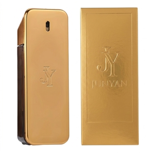 <span class=keywords><strong>Parfum</strong></span> pour <span class=keywords><strong>homme</strong></span> en flacon carré finition dorée 100 ml, <span class=keywords><strong>parfum</strong></span> de voyage portable, senteur bois et cuir, Cologne longue durée pour <span class=keywords><strong>homme</strong></span> - Product Image 3