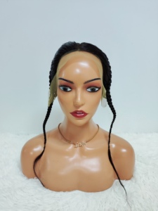 โปรโมชั่น $10.7 เส้นผมธรรมชาติ 13x4 ลูกไม้ติดหน้าผากพร้อมถักเปีย ผมแท้ 100% ขนาด 12-16 นิ้ว ถักเปียแบบขายส่ง - Product Image 3