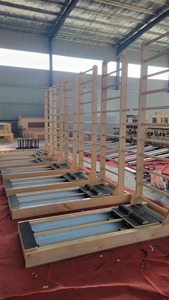 Lit <span class=keywords><strong>de</strong></span> Pilates professionnel pour l'alignement du tronc, avec double rail en bois et échelle coulissante bidirectionnelle - Product Image 4