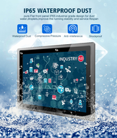 Наружный встраиваемый промышленный сенсорный монитор TFT LCD с защитой IP65/67, 12-19 дюймов, взрывозащищенный, с USB/DVI/VGA