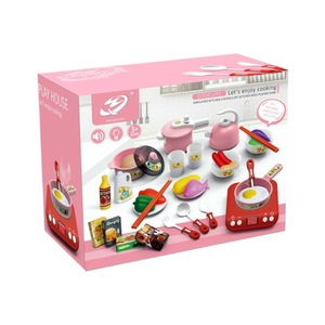 Ensemble de jouets de <span class=keywords><strong>cuisine</strong></span> à induction pour jeu d'imitation, en plastique ABS, simulation d'appareil de <span class=keywords><strong>cuisine</strong></span> électrique pour enfants - Product Image 5