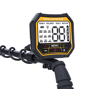 Détecteur de métaux souterrain étanche IP68 avec écran LCD, haute sensibilité, pour la détection de pièces d'or, bijoux, reliques et trésors en extérieur, vente en gros - Product Image 5