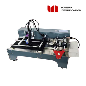 Nieuwe hogesnelheids automatische inkjetprinter codeermachine voor etiketten, kaarten, plastic zakken, papierverpakkingen met draagbaar touchscreen - Product Image 2