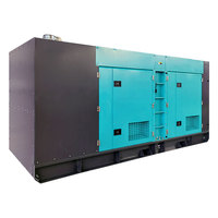 Nouveau groupe électrogène diesel silencieux à cadre ouvert ChimePower CMS-S69D5 triphasé avec AVR et démarrage automatique, ATS 20-50kW, conception insonorisée, 1800 tr/min