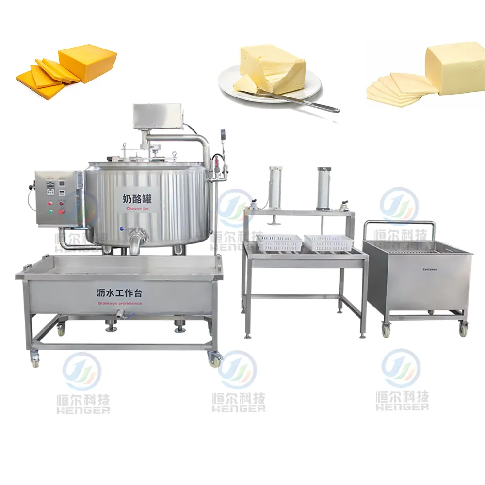 ماكينة صنع زبدة جبن 500 لتر/1000 لتر/ماكينة صنع زبدة لخبز الزبدة