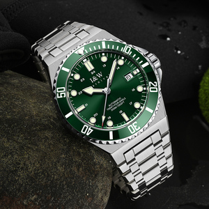 <span class=keywords><strong>Montre</strong></span> mécanique de <span class=keywords><strong>luxe</strong></span> OEM pour <span class=keywords><strong>homme</strong></span>, étanche 30 bars, lumineuse, de plongée, en acier inoxydable, avec répétiteur, pour le sport et la mode, vente en gros - Product Image 3
