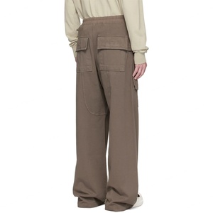 Pantalones Deportivos de Moda para Hombre, Cintura Elástica con Cordón, 100% Algodón, Paneles Acolchados, Estilo Cargo - Product Image 2