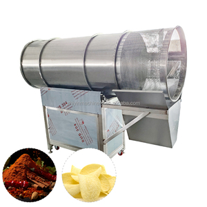 Nuova Macchina Completamente Automatica per la Lavorazione e l'Innesalimento di Patatine Fritte, Aromatizzatore per Snack Fritti - Product Image 3