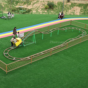 Equipamento de Parque de Diversões Familiar Mais Popular para Pais e Filhos, Montanha-Russa Infantil Movida a Mãos do Pai - Product Image 3