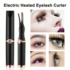 PAKISS Brand Electric <b>Heated</b> Eyelash Curler <b>USB</b> Rechargeable Long Lasting Makeup Curling Tool - Product Image 3