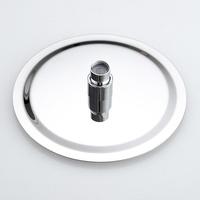 Grand pommeau de douche pluie en acier inoxydable Couverture complète du corps Installation facile Finition chromée pour salle de bain-Emballage en boîte inclus