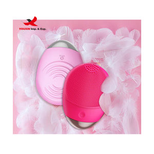 Brosse nettoyante faciale en silicone rechargeable, étanche, à nettoyage en profondeur, à prix réduit pour les achats groupés - Product Image 2