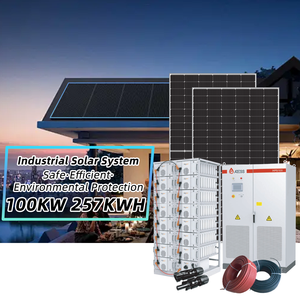 ระบบไฮบริดโซลาร์เซลล์พร้อมแบตเตอรี่ลิเธียมสำหรับเก็บพลังงาน 30KW 40KW 50KW 100KW ระบบโซลาร์เซลล์ครบวงจรสำหรับบ้าน สำนักงาน และอุตสาหกรรม - Product Image 5