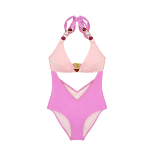 Costume da Bagno Bikini Push-up Sexy Plus Size OEM&ODM per Donna - Abbigliamento da Spiaggia - Product Image 6