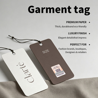 Étiquettes de sécurité vérifiées pour vêtements, étiquettes suspendues pour valises, solution de marquage d'identification de voyage avec attache durable en cordon