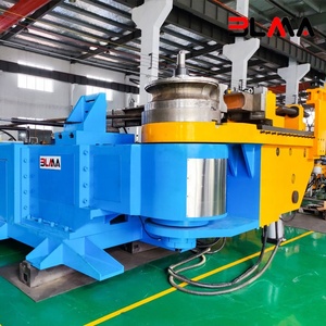 Dobladora de tubos hidráulica manual BLMA 115/130/168NC de <span class=keywords><strong>mega</strong></span> capacidad para acero estructural de construcción de 10mm de espesor - Product Image 1