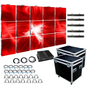 Rental Led Display Screen P2.6 P3.91 Stage Led Video Wall 500x500mm Big Outdoor Led Advertising Monitor Big Screen Led Display