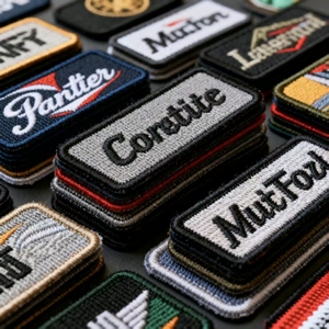 Tùy chỉnh dệt chim phong cảnh phong cách thêu thiết kế sắt-on động vật các bản vá lỗi cho Diy cá nhân phong cách PU nhựa hoa - Product Image 1