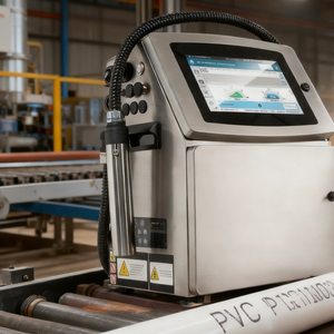 Machine de codage de date DOCOD CIJ V2000, nouvelle génération d'imprimante jet d'encre matricielle industrielle pour l'emballage alimentaire et cosmétique - Product Image 1