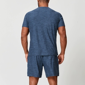 <span class=keywords><strong>Tenue</strong></span> <span class=keywords><strong>de</strong></span> <span class=keywords><strong>sport</strong></span> pour hommes Vêtements d'entraînement à séchage rapide T-shirt <span class=keywords><strong>de</strong></span> <span class=keywords><strong>sport</strong></span> pour hommes - Product Image 3
