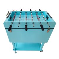 Chariot isotherme de football personnalisé 49L/65L, glacière métallique roulable avec roues pour garder au frais lors des matchs de football en extérieur