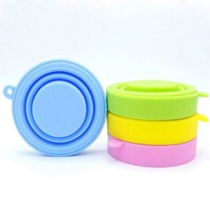 Manufacturer Wholesale Eco-Friendly Durable 200ml Portable Foldable Silicone Travel Coffee <b>Cup</b> for Outdoor Use - Product Image 2