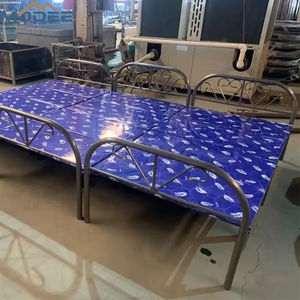 Sıcak özel tasarım toptan çerçeve kral kanepe otel modern katlanır ranza çerçeve metal yataklar - Product Image 1