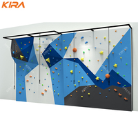 Équipement de terrain de jeu intérieur de haute qualité murs d'escalade pour enfants