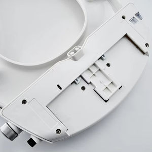 Siège de toilette non électrique Bidet blanc en forme de <span class=keywords><strong>O</strong></span> autonettoyant double buses siège de toilette fermé doux - Product Image 5