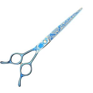 กรรไกรตัดขนสัตว์เลี้ยงบลูสตีล 7.5 นิ้ว ใบมีดตรง สแตนเลสสตีล คุณภาพสูง ระดับมืออาชีพ - Product Image 5