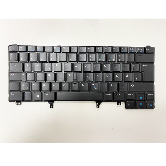 HK-HHT Hot Sell Backlight Keyboard  for Dell Latitude E6420 E6430 E6320 E6330 German Keyboard