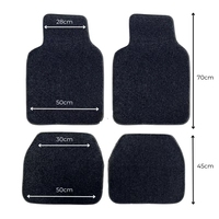Tapis de sol de voiture en fibre optique LED étanche RGBW, kit de tapis lumineux scintillant 12V avec télécommande APP pour voiture universelle