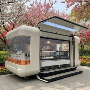 Remolque de Comida Multifuncional Plegable de Bajo Costo, Carrito de Helados, Churros y Cerveza, con Ruedas, para Comida Rápida en la Calle, Australia, Houston - Product Image 5