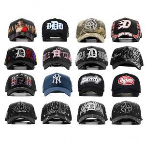 Gorras de 5 Paneles al por Mayor para Hombre y Mujer, Gorras Dandy con Visera Curva, Gorra de Béisbol de Gamuza con Cierre a Presión, Gorra Deportiva, Gorras Dandy - Product Image 6