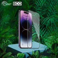 Protecteur d'écran en verre recyclable ECO Offres Spéciales pour iPhone 16 17 Air 15 14 Pro Film d'écran Premium pour téléphones mobiles