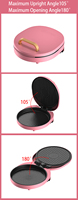 Nouvelle Arrivée Grille-Pain Électrique Antiadhésive pour Gaufres et Sandwichs, Thermostat Réglable, Cuisson Double Zone, Gaufres et Crèmes Glacées, 1300W