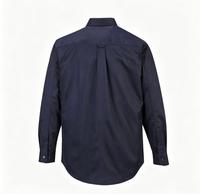 Chemise de sécurité en coton ignifuge et antistatique, infroissable, respirante, uniforme de travail de protection, fourniture directe usine sur mesure