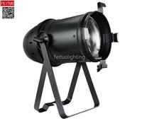 Led Par 64 Ip22 Cob Par 100w WW atau CW Manual Zoom Cob Led Par 100W COB LED Fresnel Spotlight Manual Zoom 9-30 Derajat