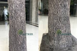 Décor de mariage de haute qualité 5m arbre de fleurs de cerisier artificiel en fibre de verre vente chaude arbre de mariage en feuille de soie - Product Image 5