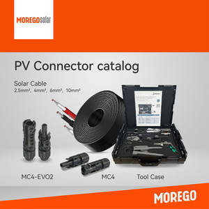 Moregosolar câble d'extension de panneau solaire S4mm <span class=keywords><strong>6mm2</strong></span> 10mm2 fil de cuivre d'extension avec connecteur <span class=keywords><strong>MC4</strong></span> PV - Product Image 5