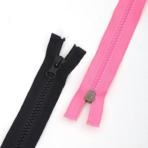 Fermeture éclair à glissière automatique à extrémité ouverte en résine plastique haute résistance, multicolores, pour vestes, manteaux, tentes, valises, sweat-shirts - Product Image 5